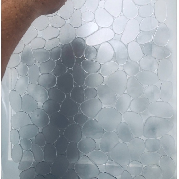 👀4/$25 Clear Pebble Silicone Sink Mat - Picture 3 of 6